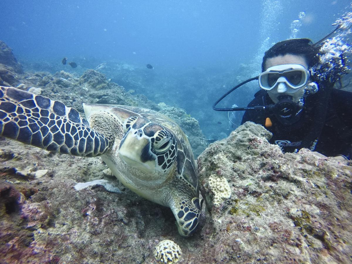 Stay Liuqiu Diving Hostel Сяолюцю Экстерьер фото